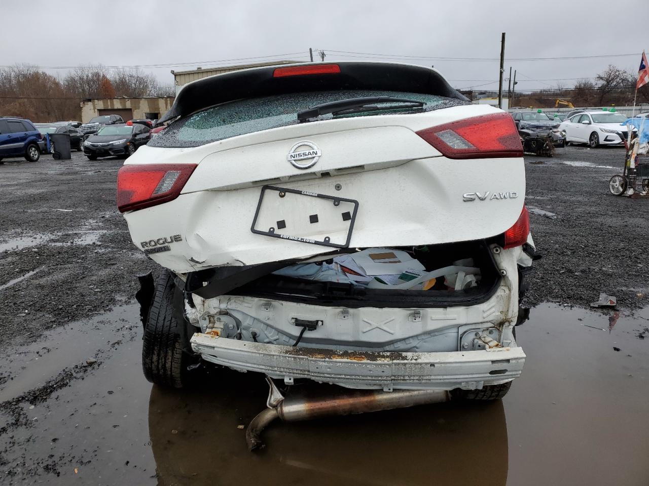 2017 Nissan Rogue VIN JN1BJ1CR7HW101246 Copart auction photo, rear end damage thumbnail 6