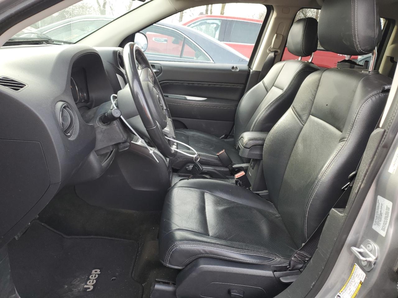 2017 Jeep Compass VIN 1C4NJCEA1HD102191 Copart auction photo, front end / side damage thumbnail 7
