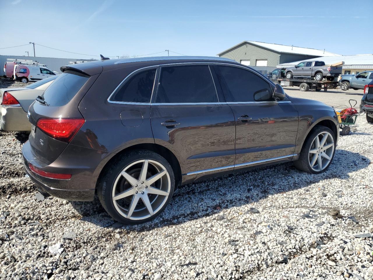 2014 Audi Q5 VIN WA1LFAFP4EA126928 Copart auction photo, minor dent/scratches damage thumbnail 3