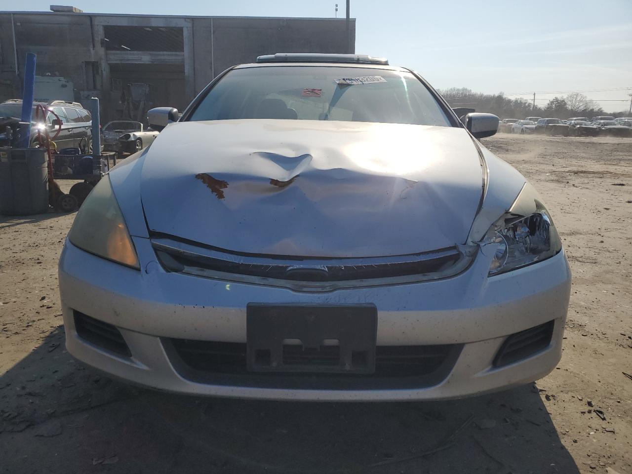 2006 Honda Accord VIN 1HGCM66586A027278 Copart auction photo, front end / minor dent/scratches damage thumbnail 5