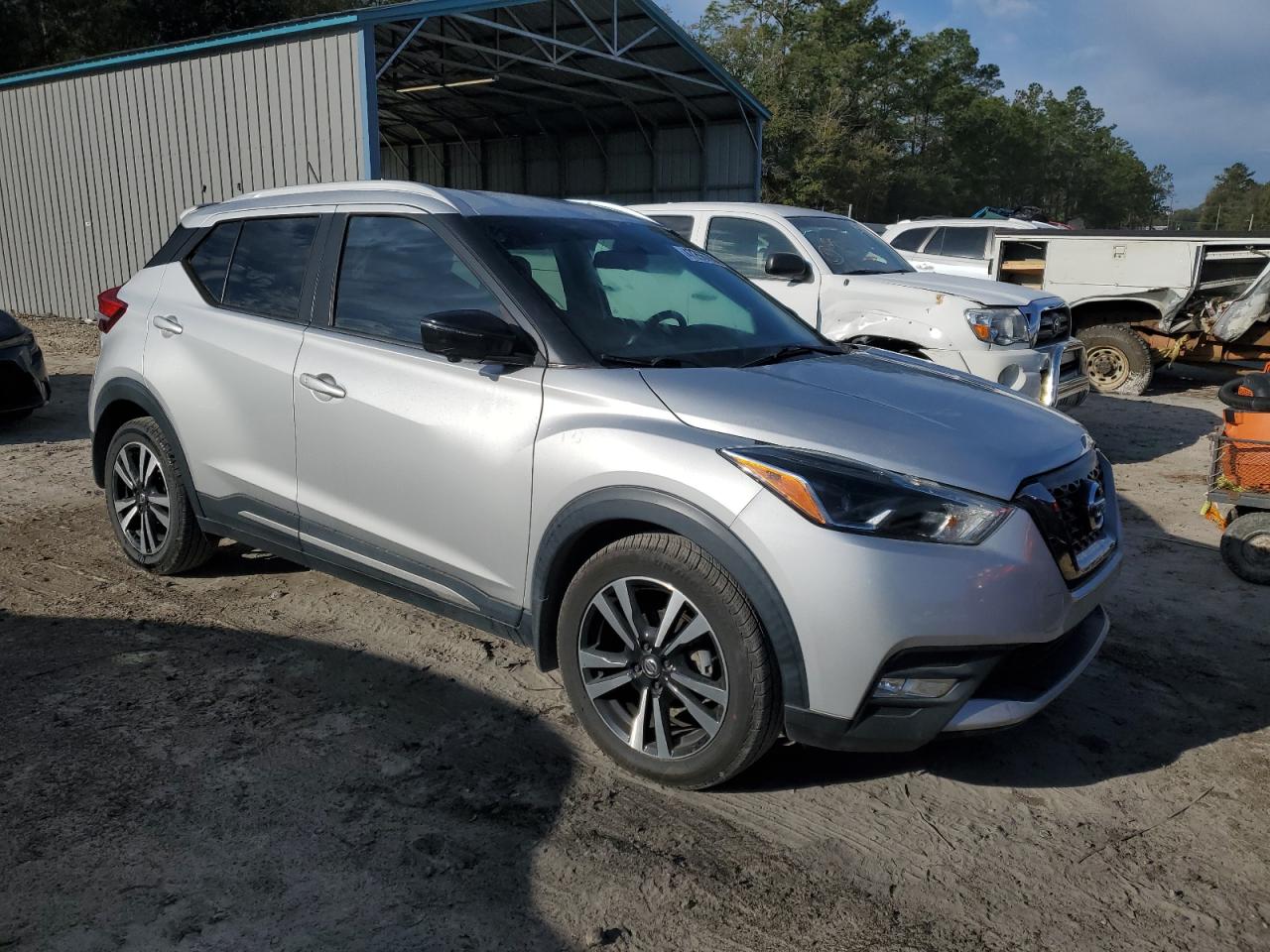 2019 Nissan Kicks VIN 3N1CP5CU1KL494110 Copart auction photo, rear end damage thumbnail 4
