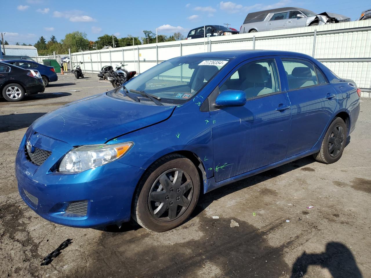 2010 Toyota Corolla VIN 2T1BU4EE5AC242881