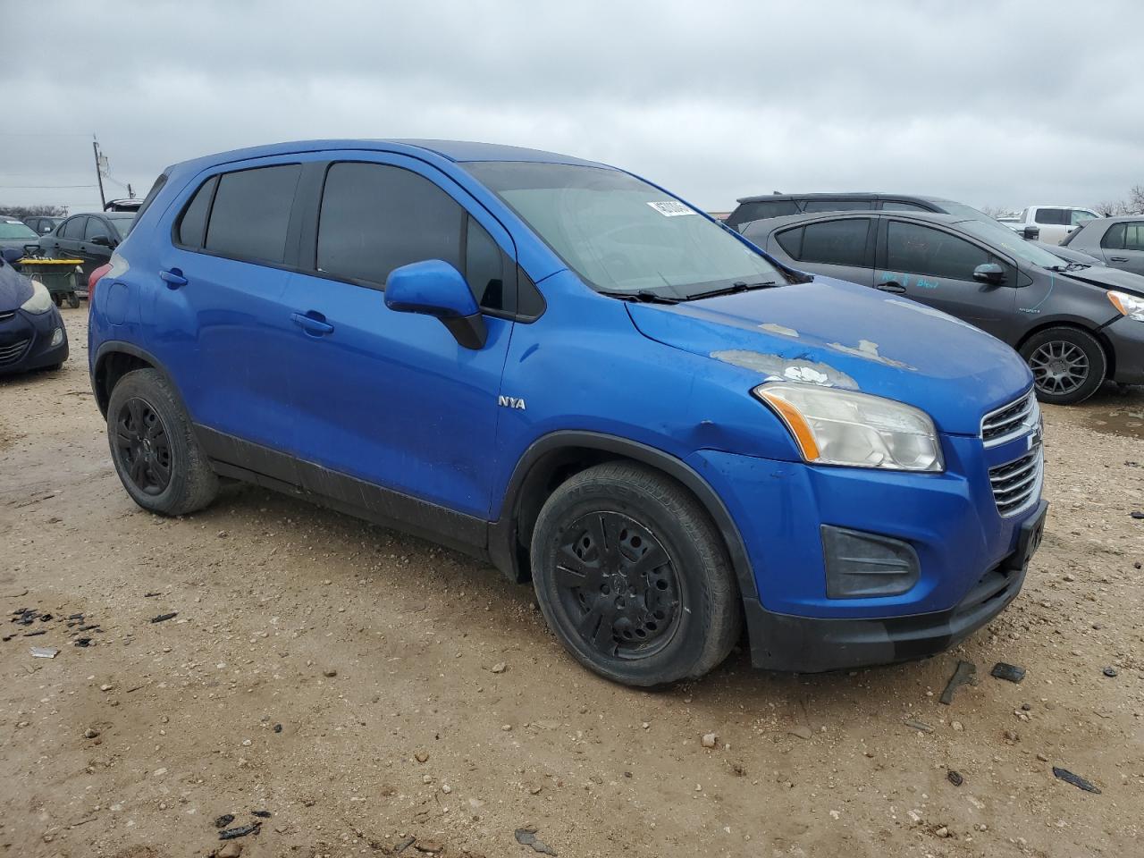 2015 Chevrolet Trax VIN KL7CJKSB3FB157956 Copart auction photo, front end damage thumbnail 4