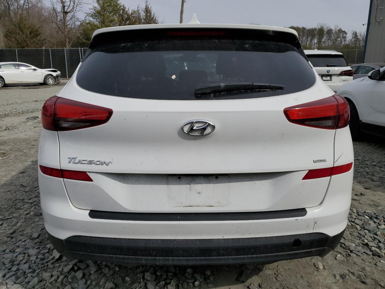 2021 Hyundai Tucson VIN KM8J2CA43MU292822 Copart auction photo, front end / mechanical damage thumbnail 6