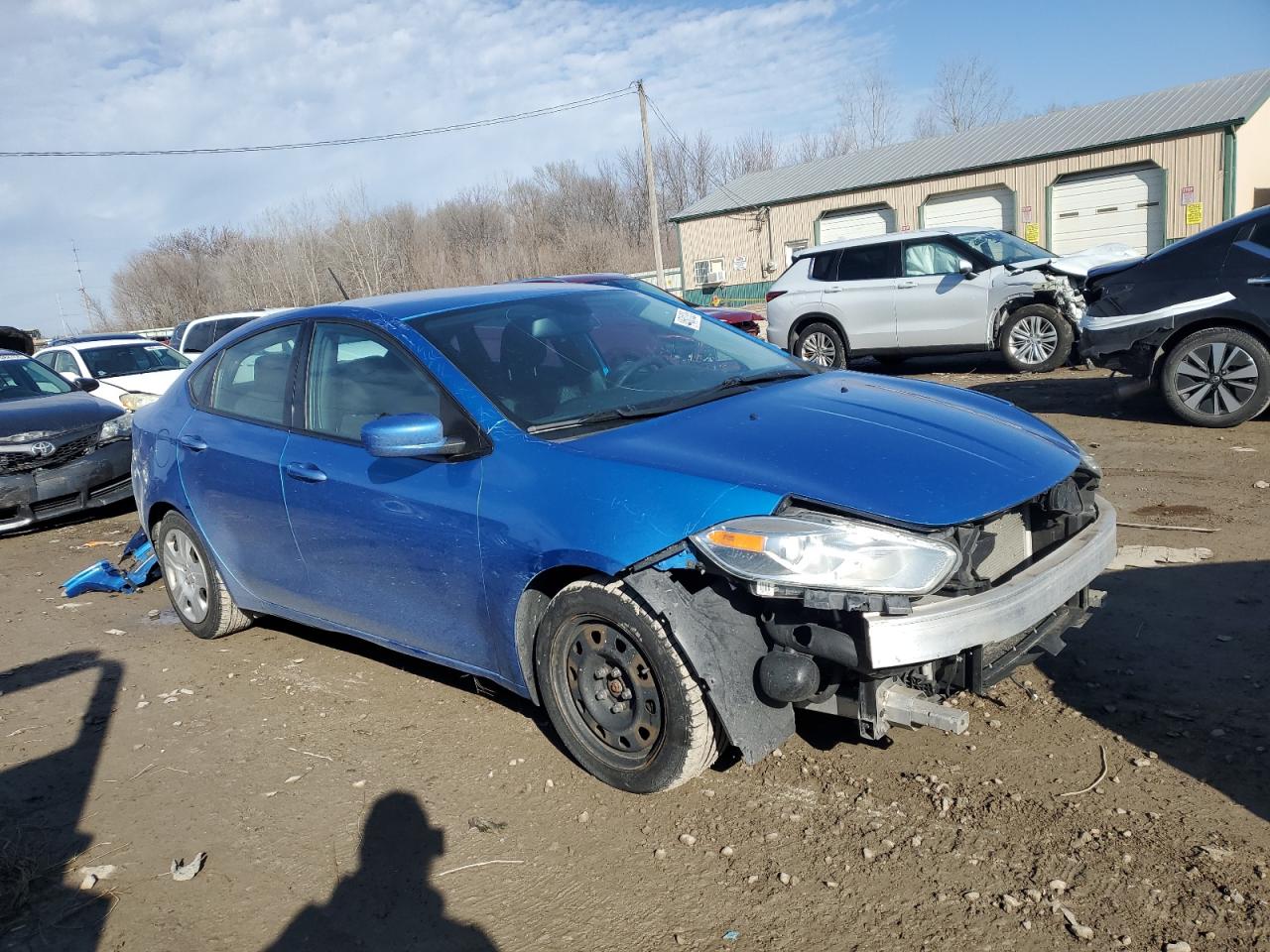 2015 Dodge Dart VIN 1C3CDFAA7FD392685 Copart auction photo, front end damage thumbnail 4
