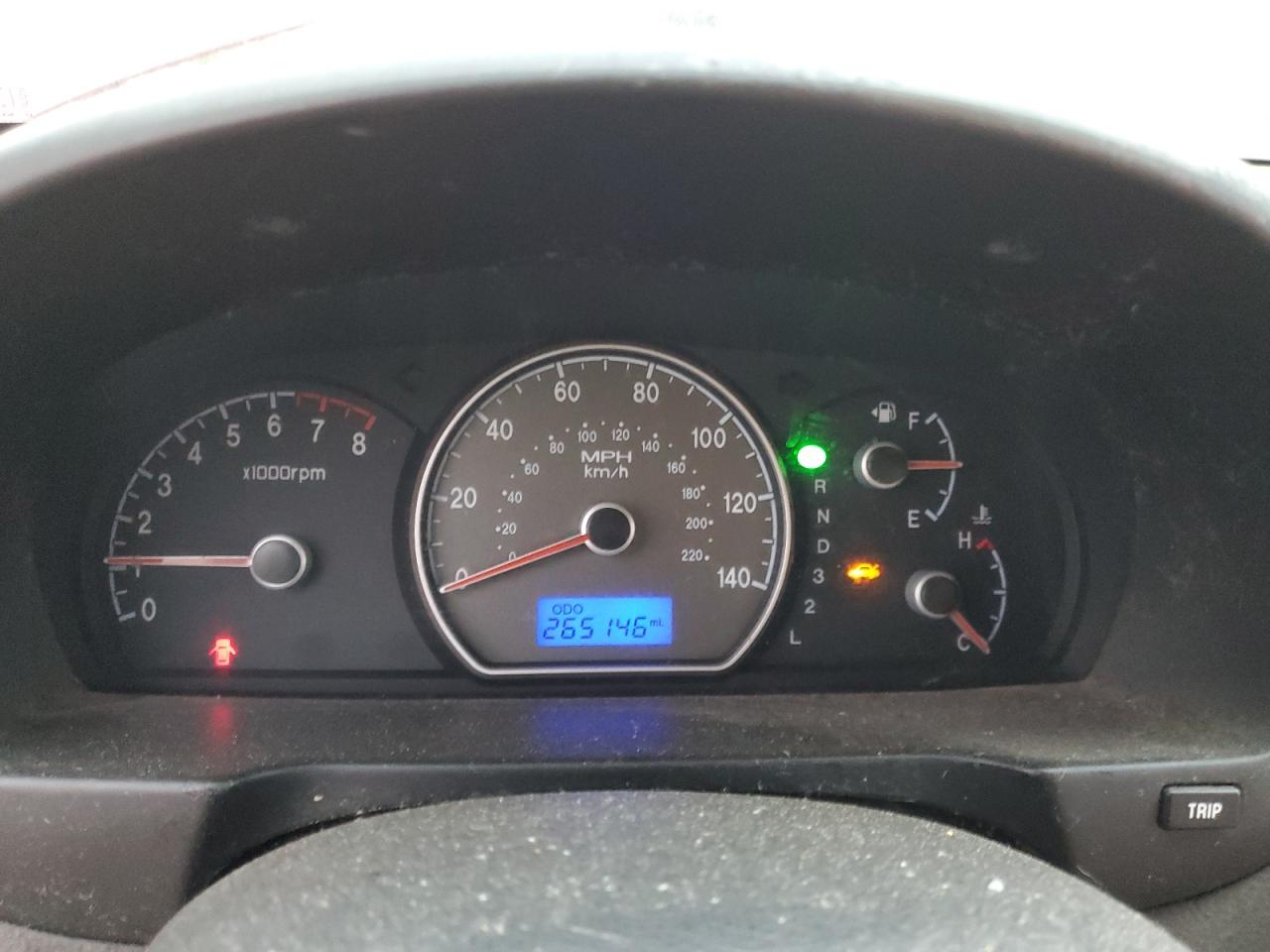 2007 Hyundai Elantra VIN KMHDU46D57U193963 Copart auction photo, front end damage thumbnail 9