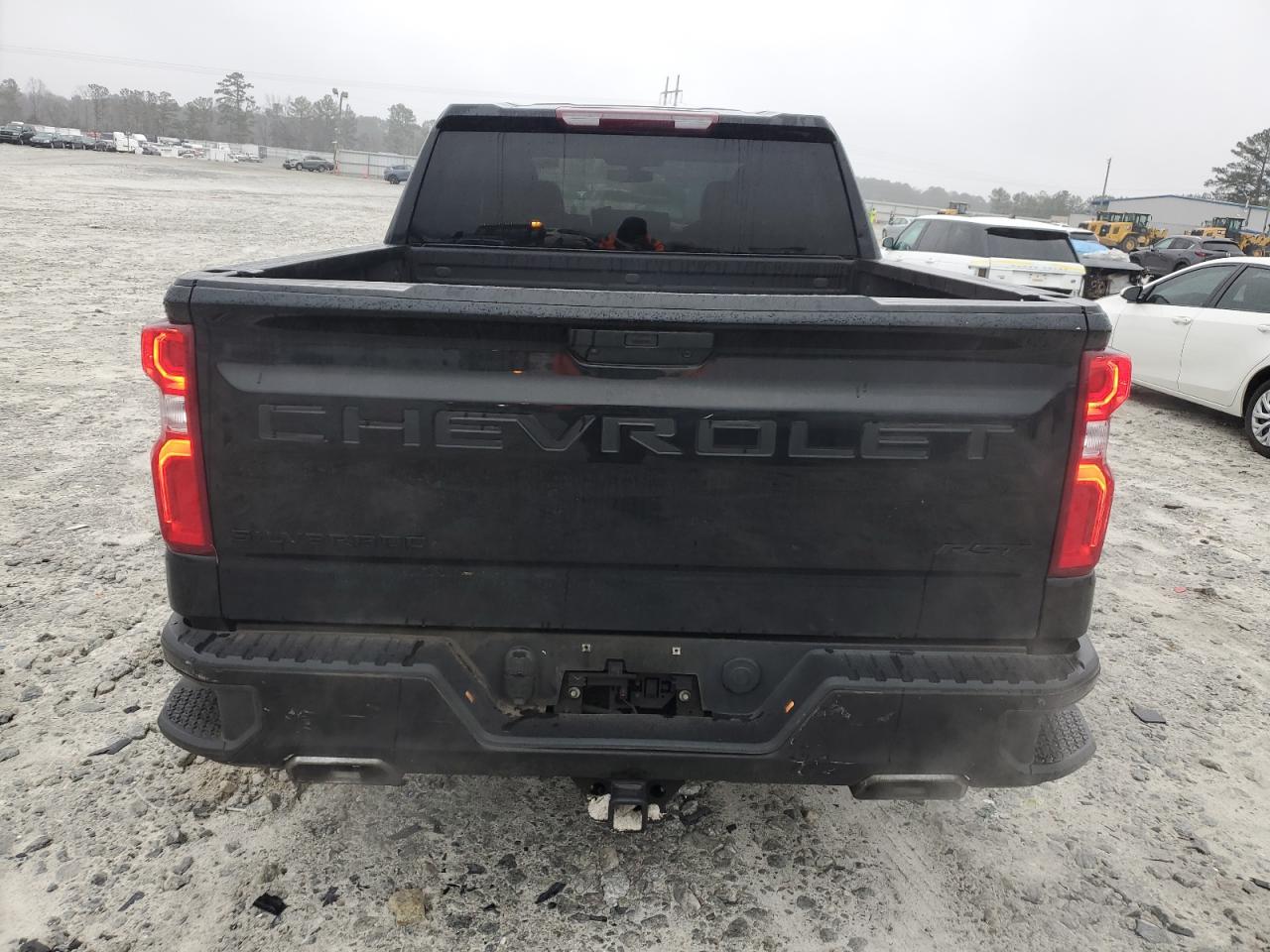 2022 Chevrolet Silverado VIN 3GCUYEED2NG185206 Copart auction photo, front end / undercarriage damage thumbnail 6