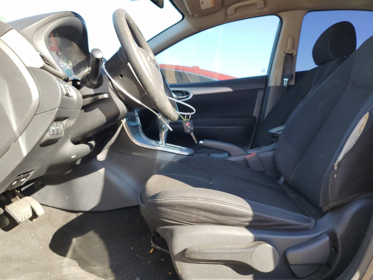 2014 Nissan Sentra VIN 3N1AB7AP5EL686360 Copart auction photo, rear end / side damage thumbnail 7