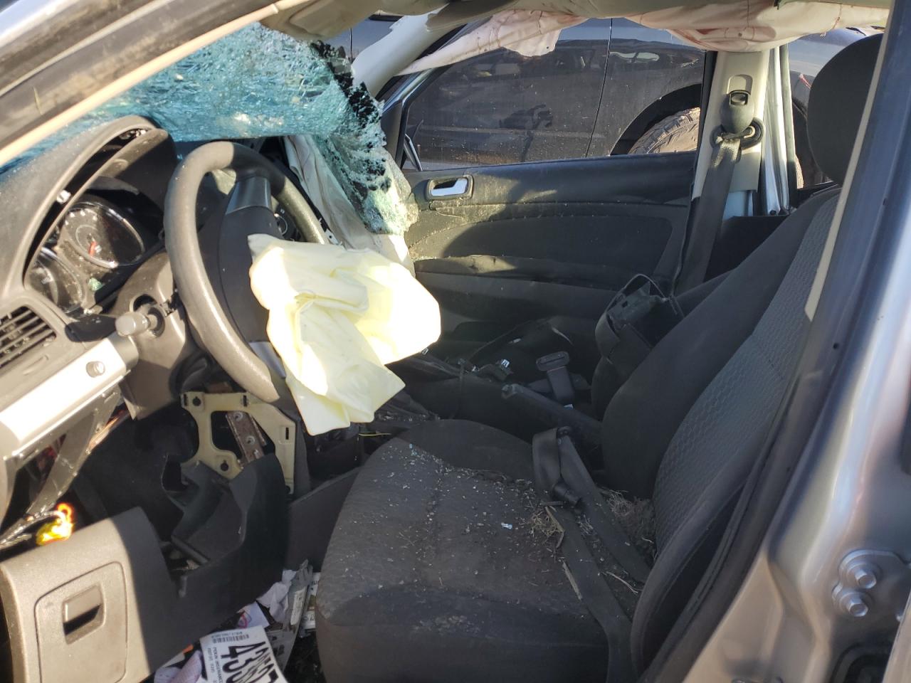 2010 Chevrolet Cobalt VIN 1G1AD5F53A7206505 Copart auction photo, side / all over damage thumbnail 7