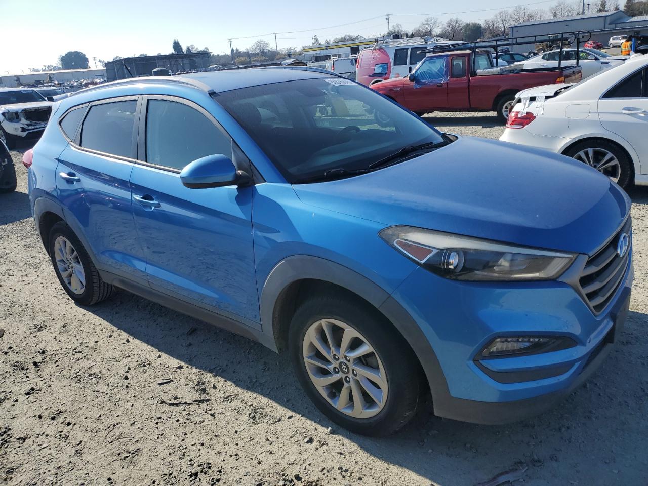 2016 Hyundai Tucson VIN KM8J33A41GU115736 Copart auction photo, minor dent/scratches damage thumbnail 4