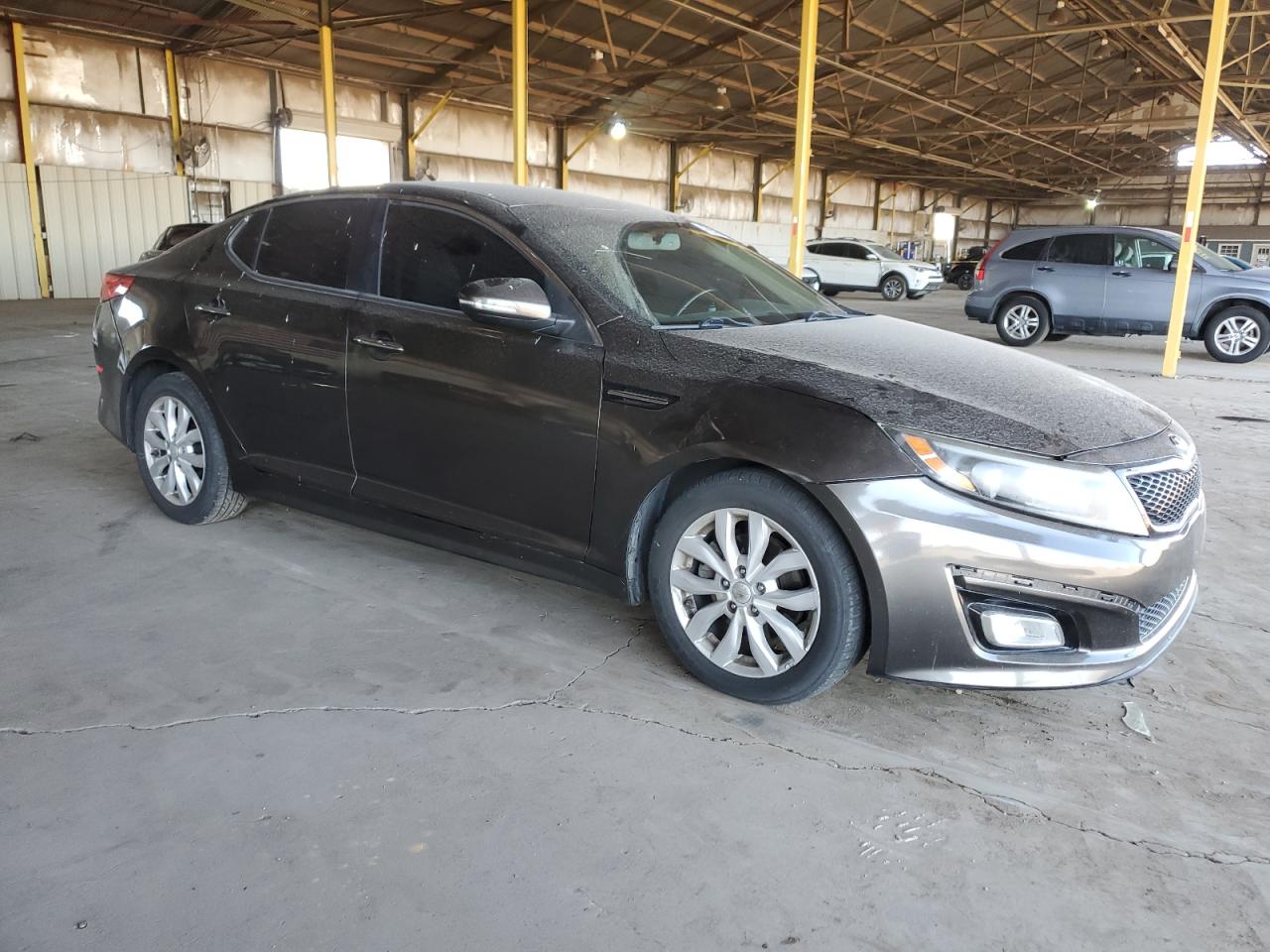 2015 KIA Optima VIN 5XXGN4A72FG364656 Copart auction photo, minor dent/scratches damage thumbnail 4