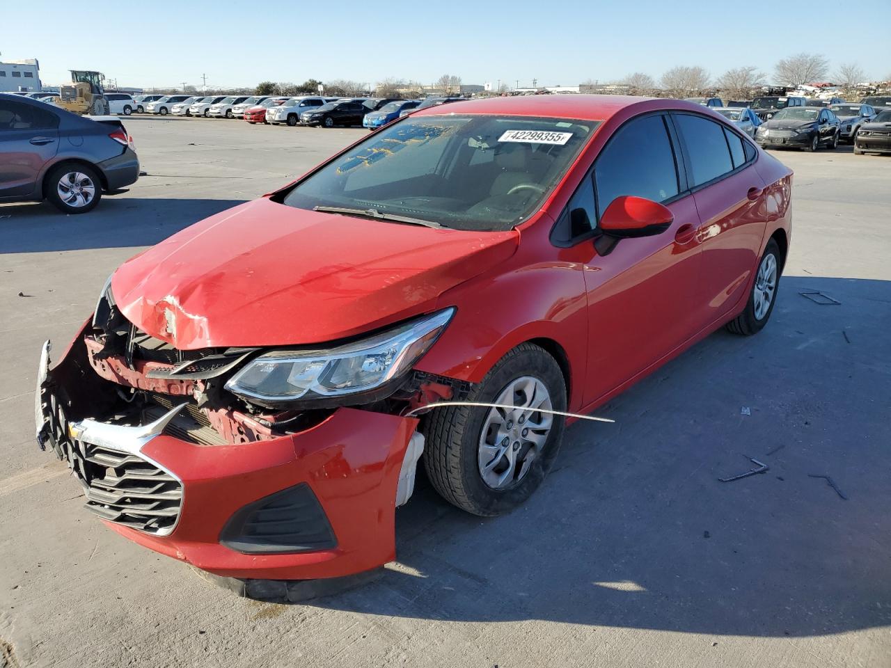 2019 Chevrolet Cruze VIN 1G1BJ5SM7K7106631
