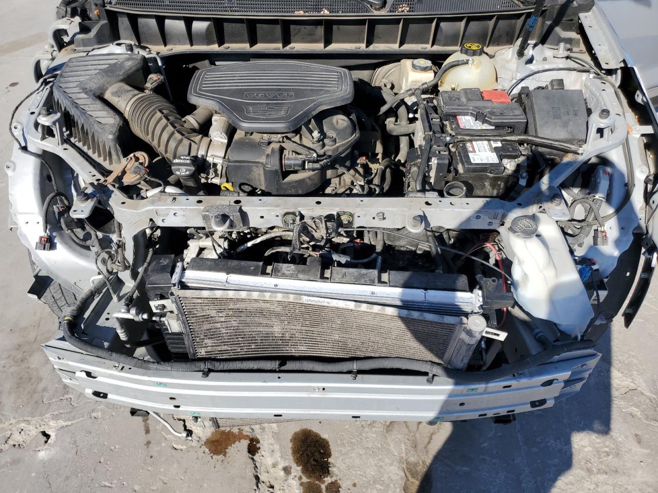 2017 Cadillac XT5 VIN 1GYKNBRS3HZ180666 Copart auction photo, front end / side damage thumbnail 12