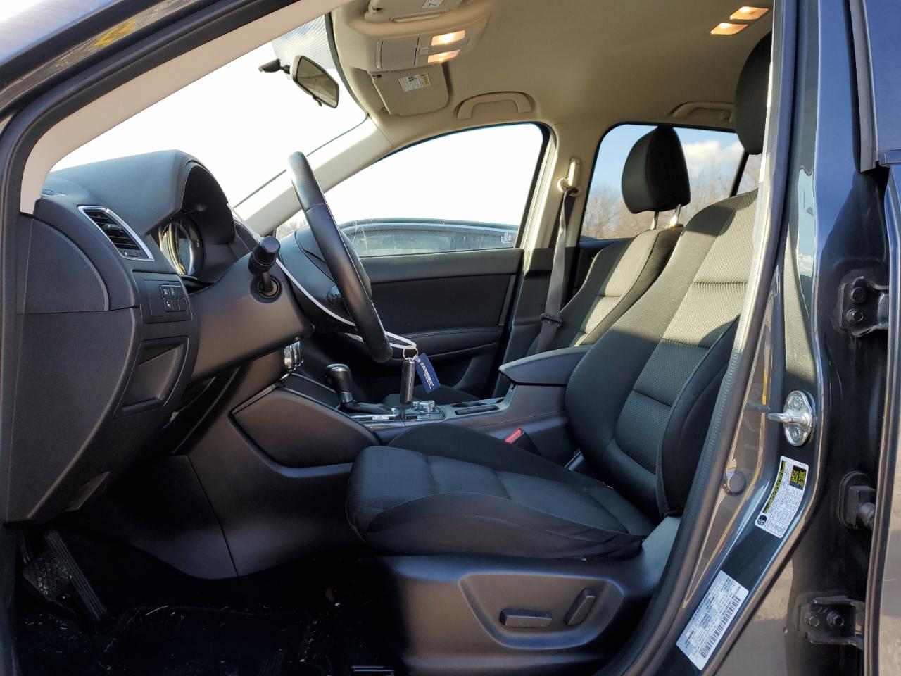 2016 Mazda CX-5 VIN JM3KE2CY3G0812501 Copart auction photo, front end / side damage thumbnail 7