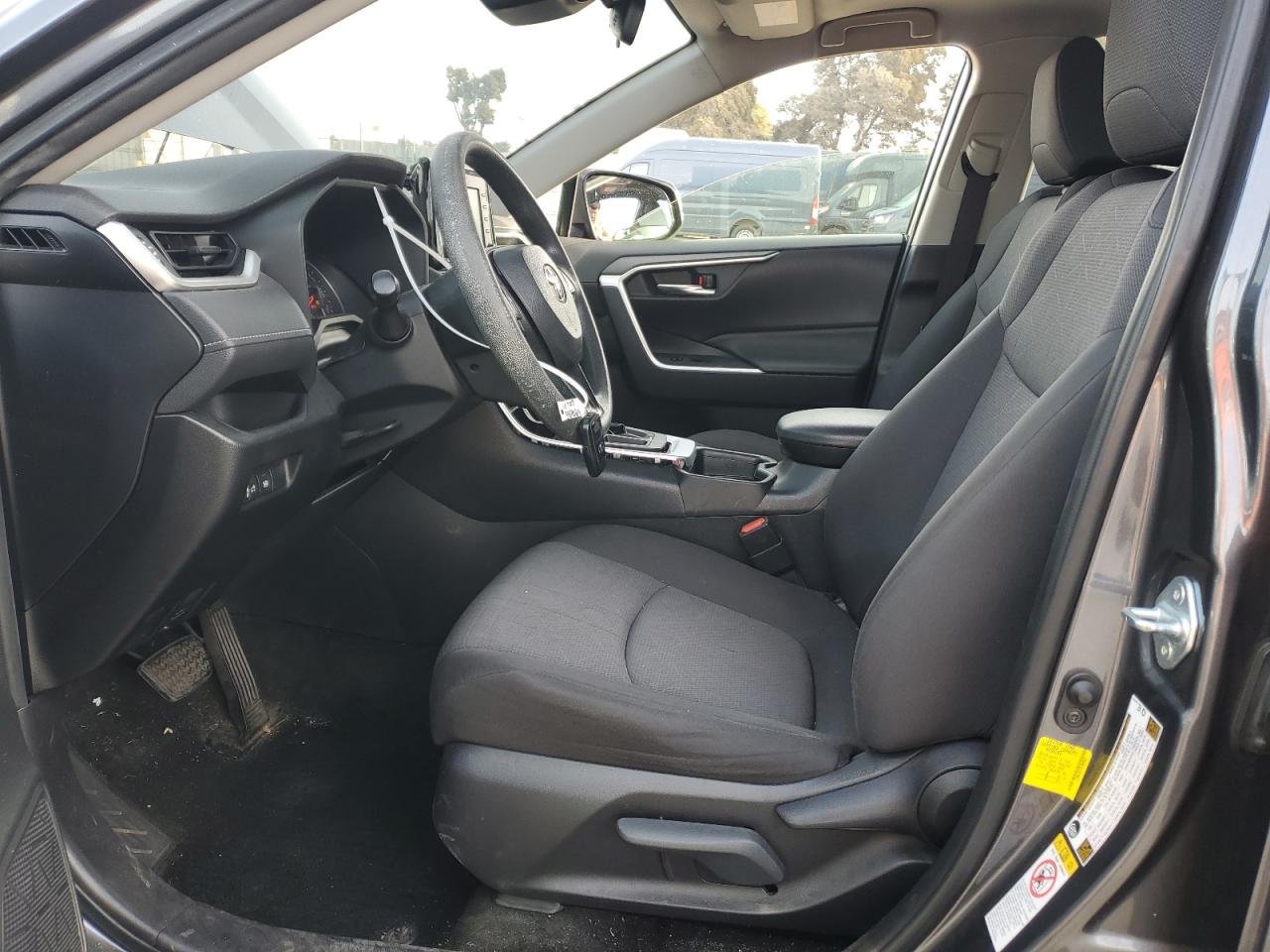 2019 Toyota RAV 4 VIN JTMW1RFV3KD003453 Copart auction photo, side / front end damage thumbnail 7