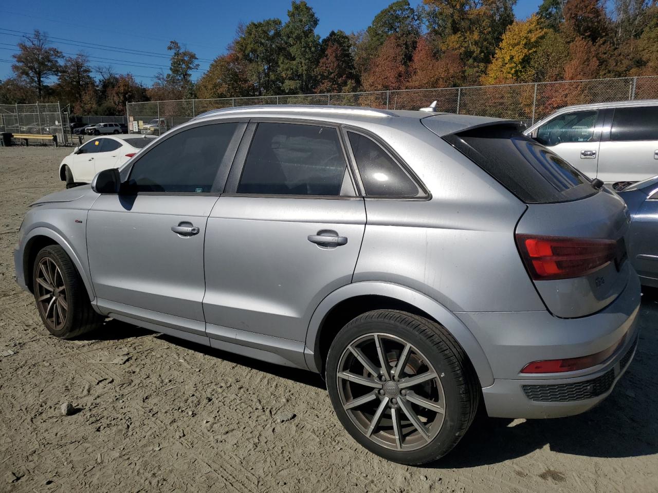 2018 Audi Q3 VIN WA1BCCFS5JR017636 Copart auction photo, front end damage thumbnail 2