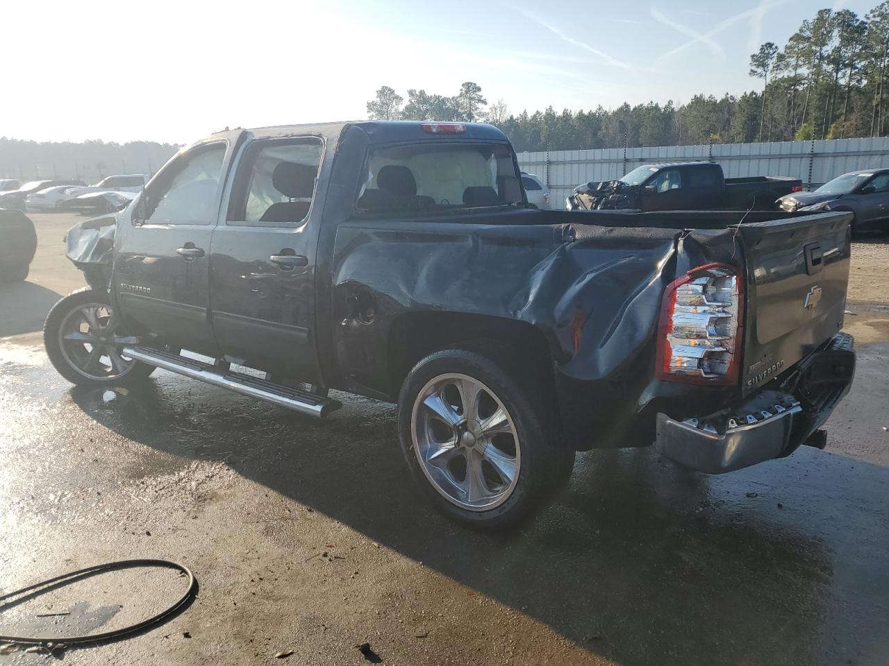 2010 Chevrolet Silverado VIN 3GCRCSE05AG267005 Copart auction photo, rollover / all over damage thumbnail 2