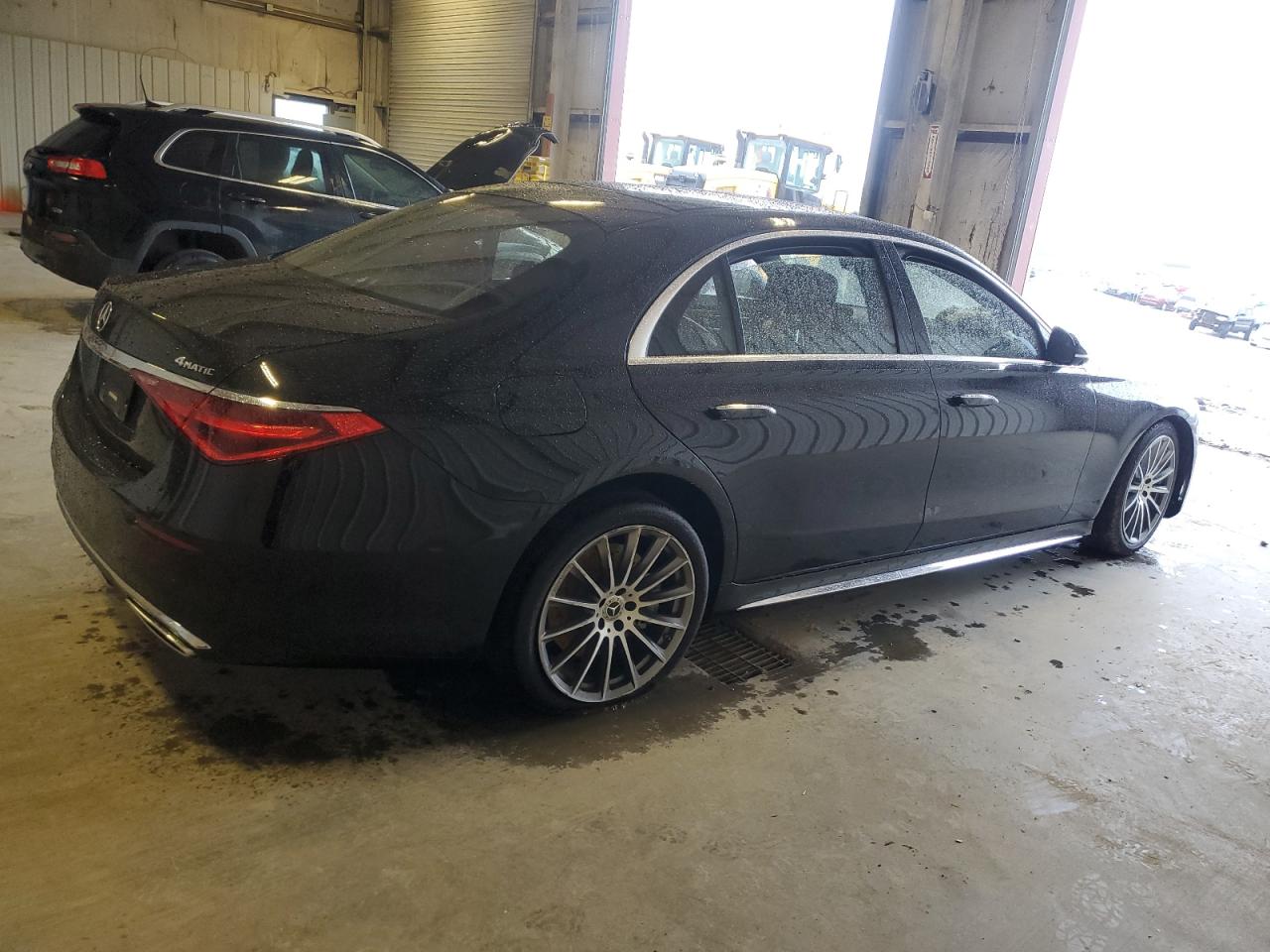 2022 Mercedes-Benz S-klasse VIN W1K6G6DB3NA107684 Copart auction photo, front end damage thumbnail 3