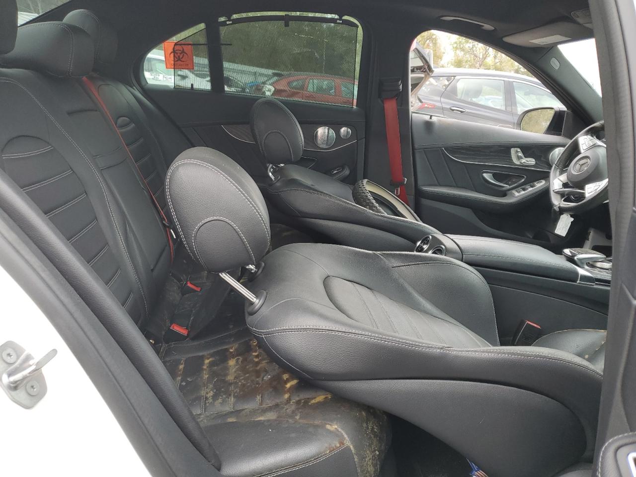 2017 Mercedes-Benz C-klasse VIN 55SWF6EB8HU180541 Copart auction photo, water/flood / front end damage thumbnail 10
