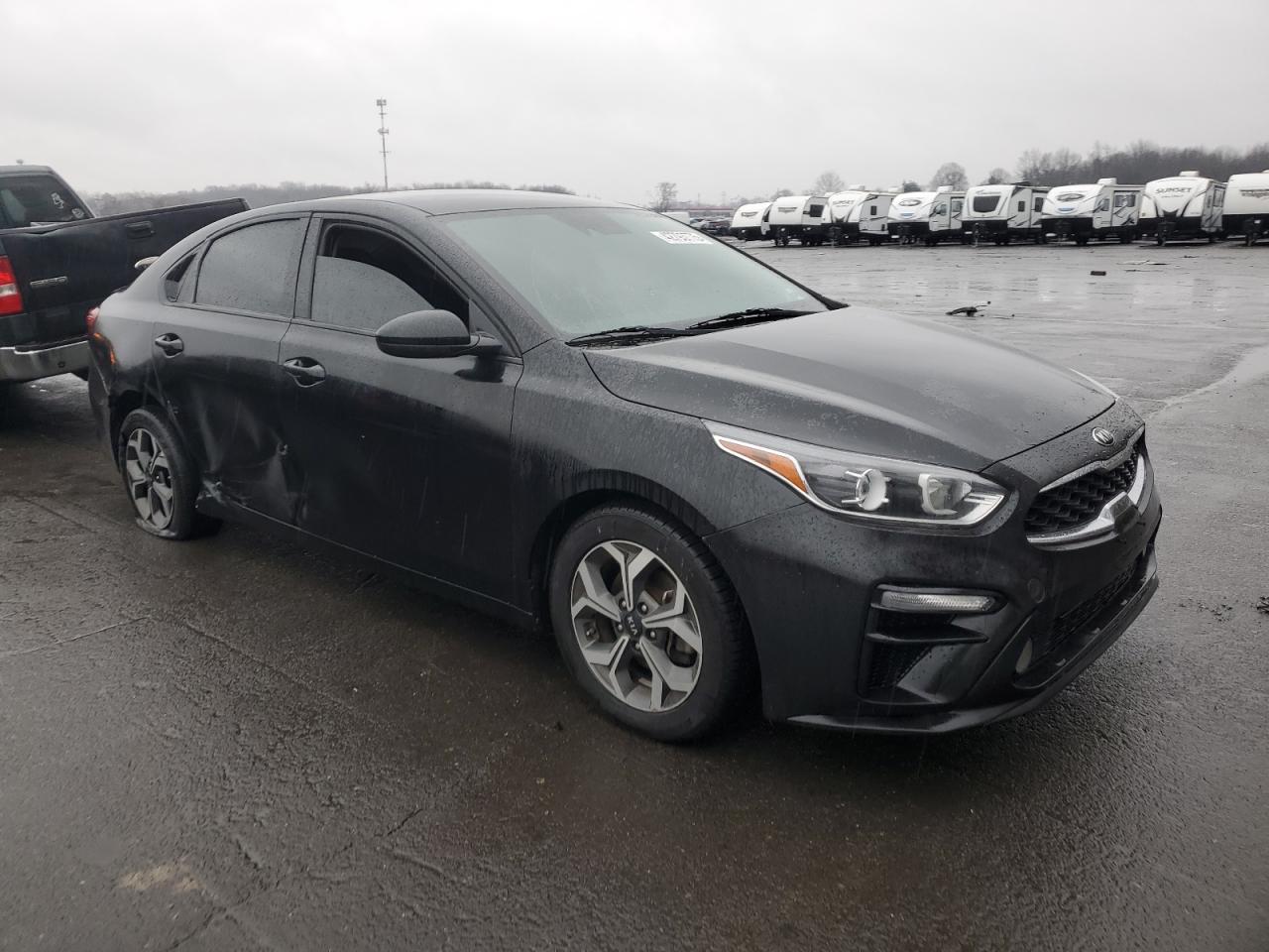 2019 KIA Forte VIN 3KPF24AD8KE107367 Copart auction photo, side damage thumbnail 4