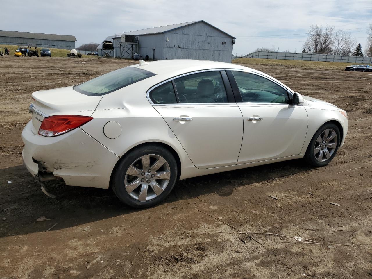 2012 Buick Regal VIN 2G4GS5EVXC9140380 Copart auction photo, rear end damage thumbnail 3