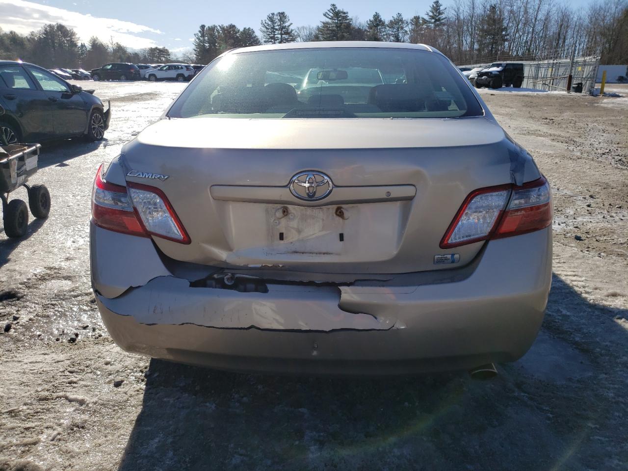 2007 Toyota Camry VIN JTNBB46K973008430 Copart auction photo, rear end damage thumbnail 6