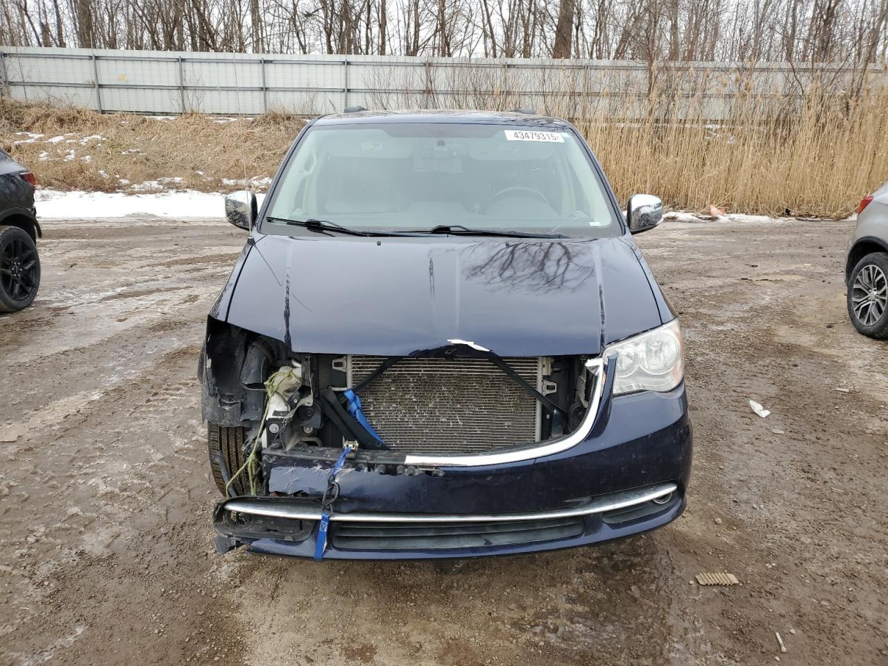 2012 Chrysler Town & Country VIN 2C4RC1CG6CR227930 Copart auction photo, front end / minor dent/scratches damage thumbnail 5