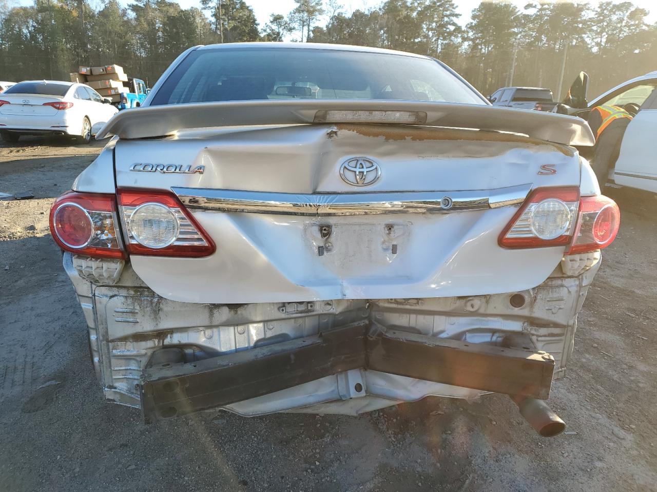 2012 Toyota Corolla VIN 5YFBU4EE5CP057099 Copart auction photo, all over damage thumbnail 6