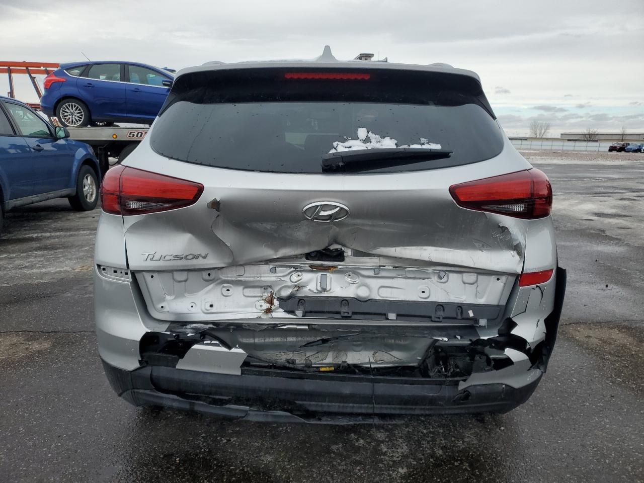 2019 Hyundai Tucson VIN KM8J3CA48KU037786 Copart auction photo, rear end damage thumbnail 6
