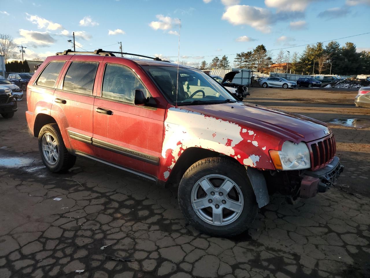 2006 Jeep Grand Cherokee VIN 1J4GR48K66C183326 Copart auction photo, front end damage thumbnail 4
