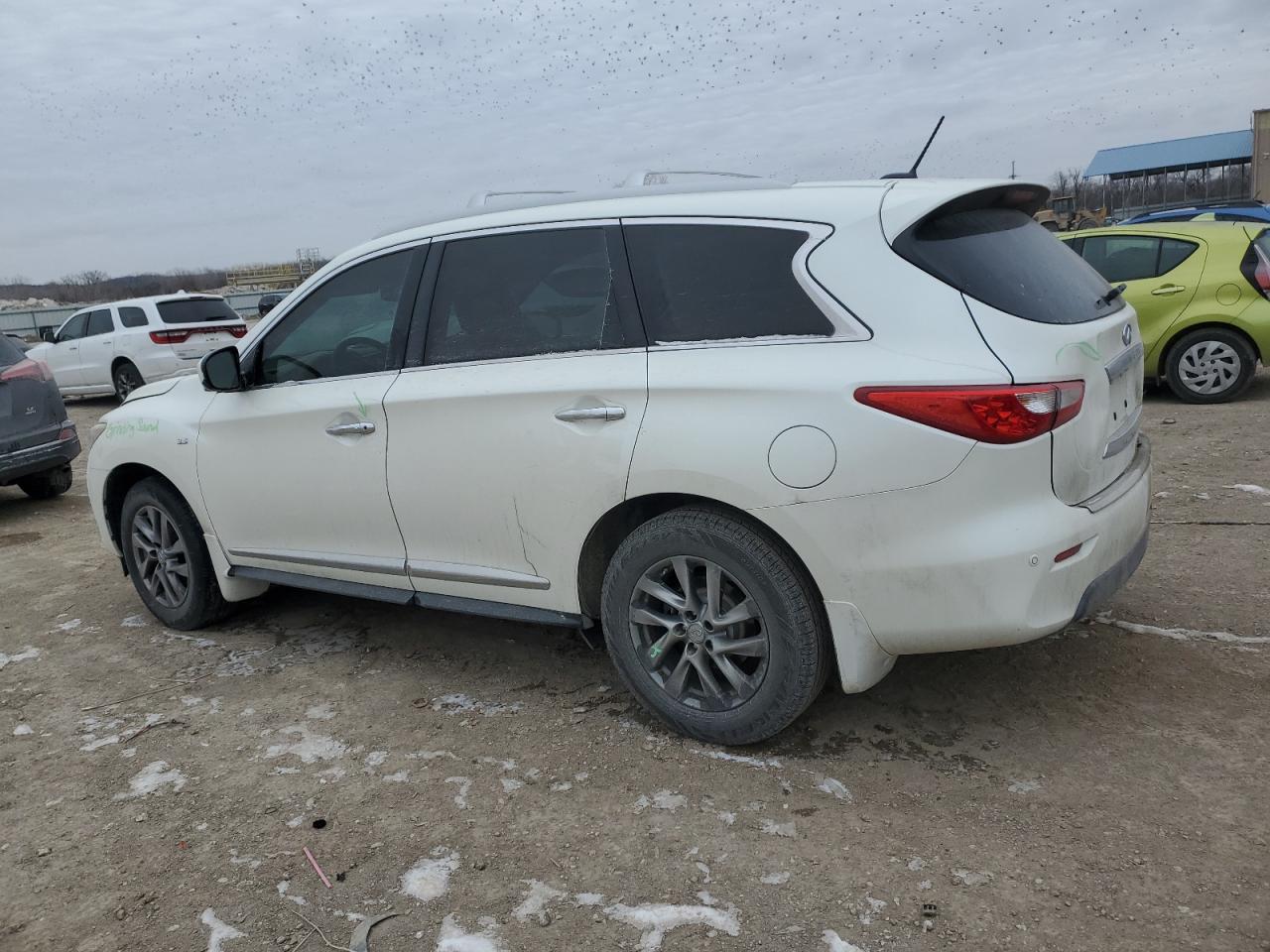 2015 Infiniti QX60 VIN 5N1AL0MM9FC524212 Copart auction photo, rear end damage thumbnail 2