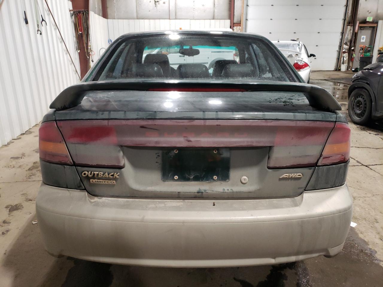 2000 Subaru Legacy VIN 4S3BE6862Y7211175 Copart auction photo, all over / front end damage thumbnail 6