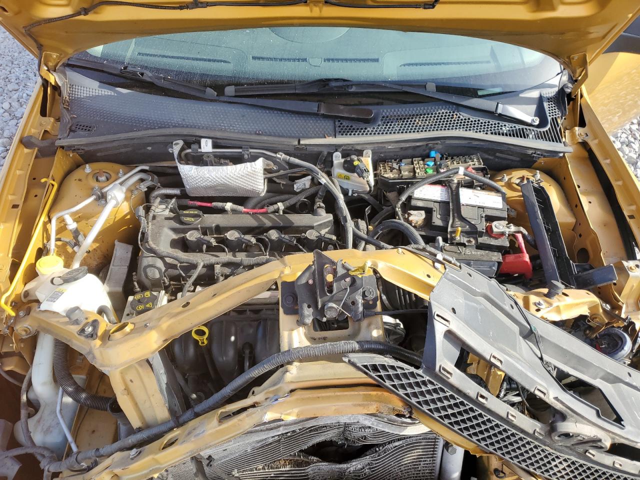 2009 Ford Focus VIN 1FAHP35N29W241627 Copart auction photo, front end damage thumbnail 13