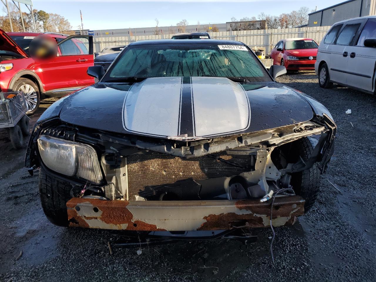 2013 Chevrolet Camaro VIN 2G1FE1E33D9170071 Copart auction photo, all over damage thumbnail 5