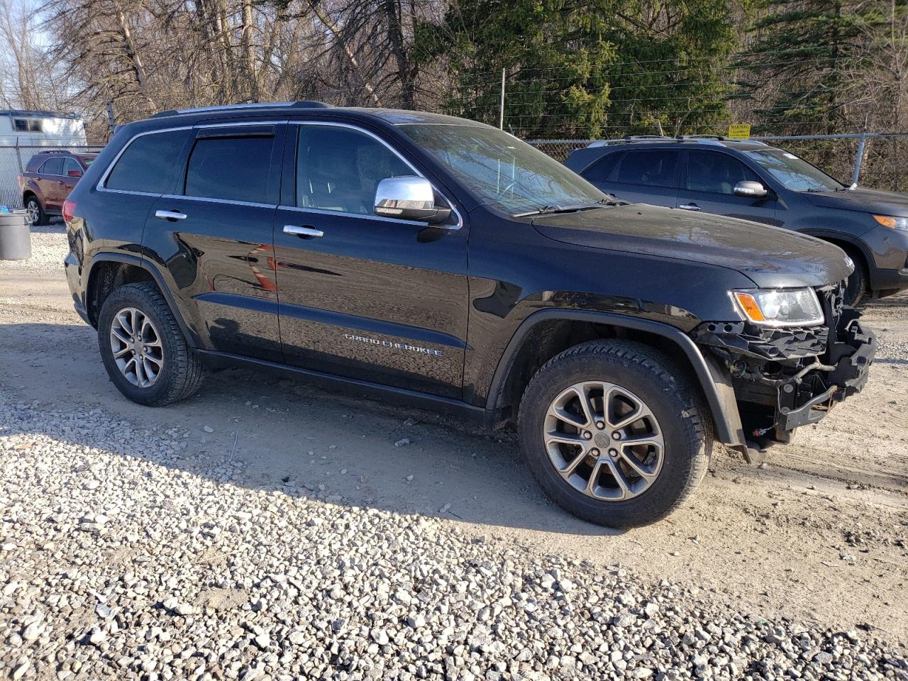 2014 Jeep Grand Cherokee VIN 1C4RJFBG8EC515951 Copart auction photo, front end damage thumbnail 4