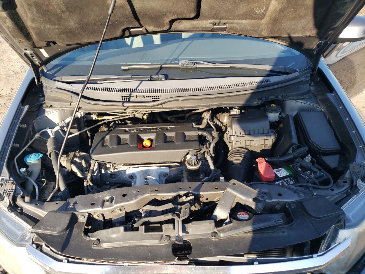 2012 Honda Civic VIN 19XFB2F58CE354539 Copart auction photo, front end / minor dent/scratches damage thumbnail 13