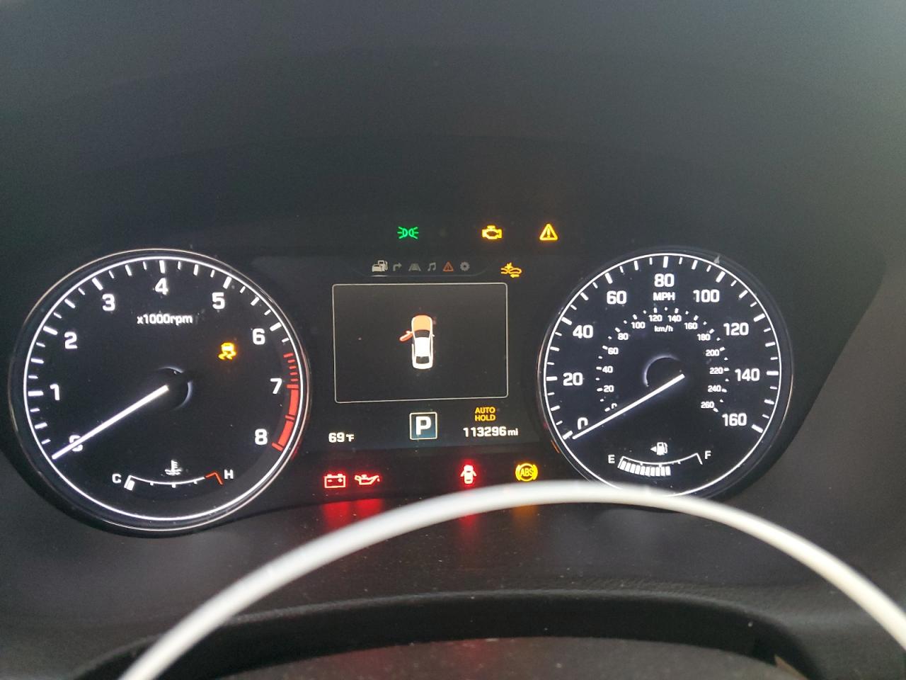2017 Genesis G80 VIN KMHGN4JE0HU177990 Copart auction photo, all over damage thumbnail 9
