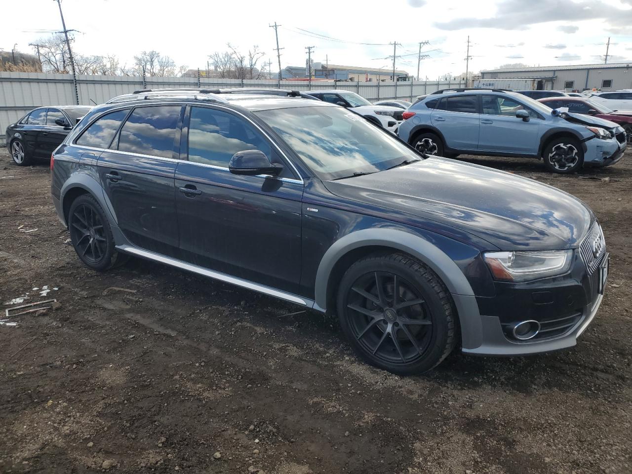 2013 Audi A4 VIN WA1UFAFLXDA144320 Copart auction photo, mechanical damage thumbnail 4