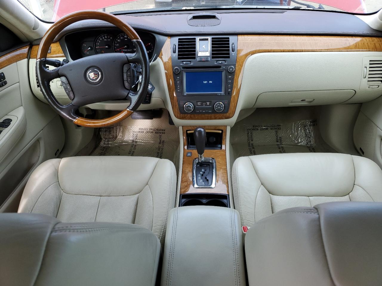2011 Cadillac DTS VIN 1G6KP5ES0BU120844 Copart auction photo, front end / hail damage thumbnail 8