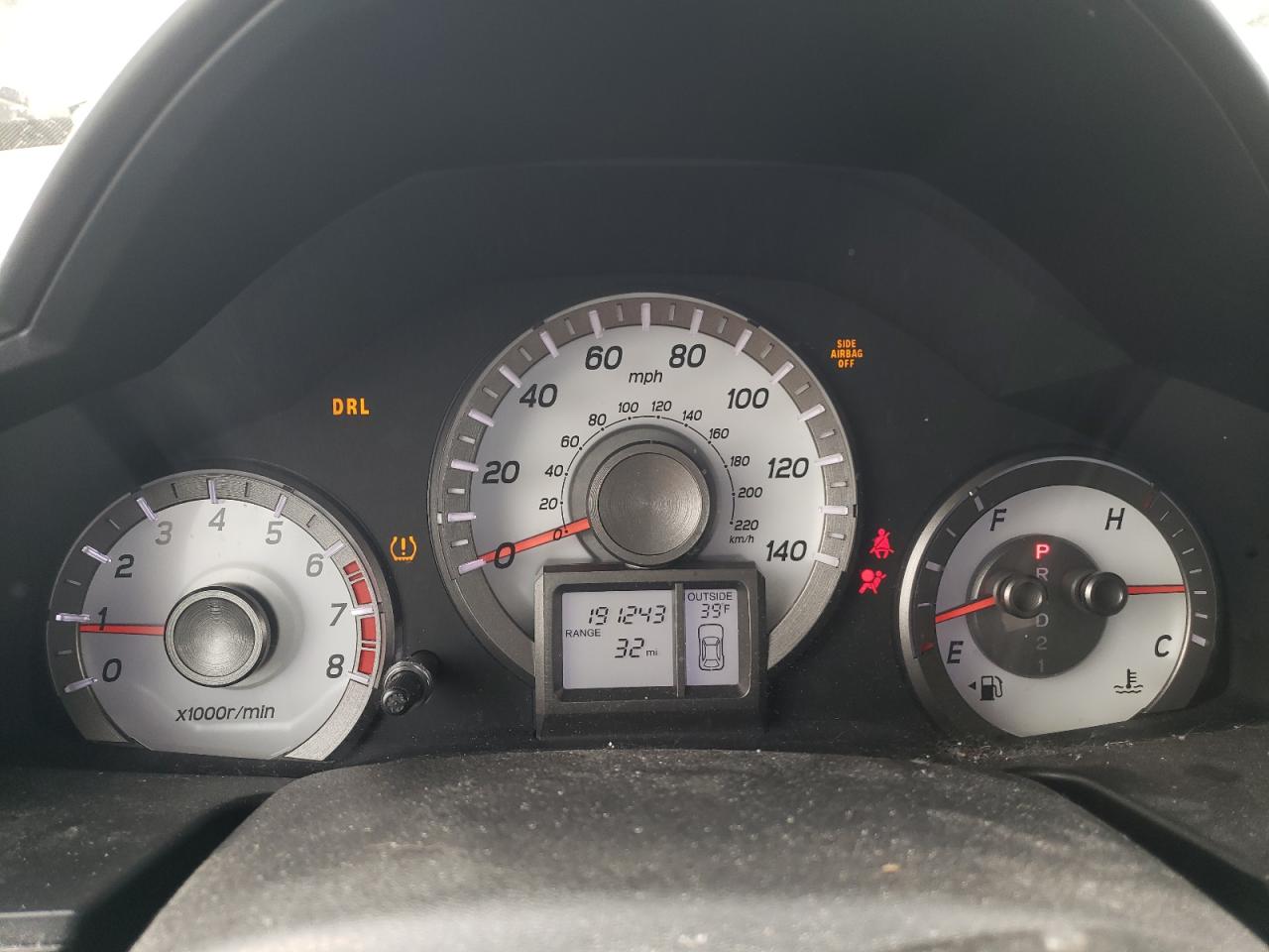 2012 Honda Pilot VIN 5FNYF4H51CB041798 Copart auction photo, front end / rear end damage thumbnail 9