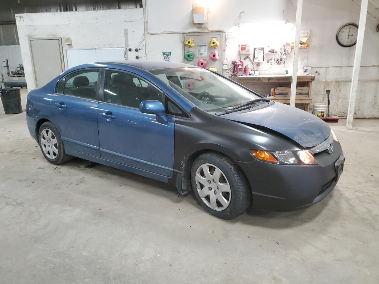 2007 Honda Civic VIN 1HGFA16577L101773 Copart auction photo, front end / minor dent/scratches damage thumbnail 4