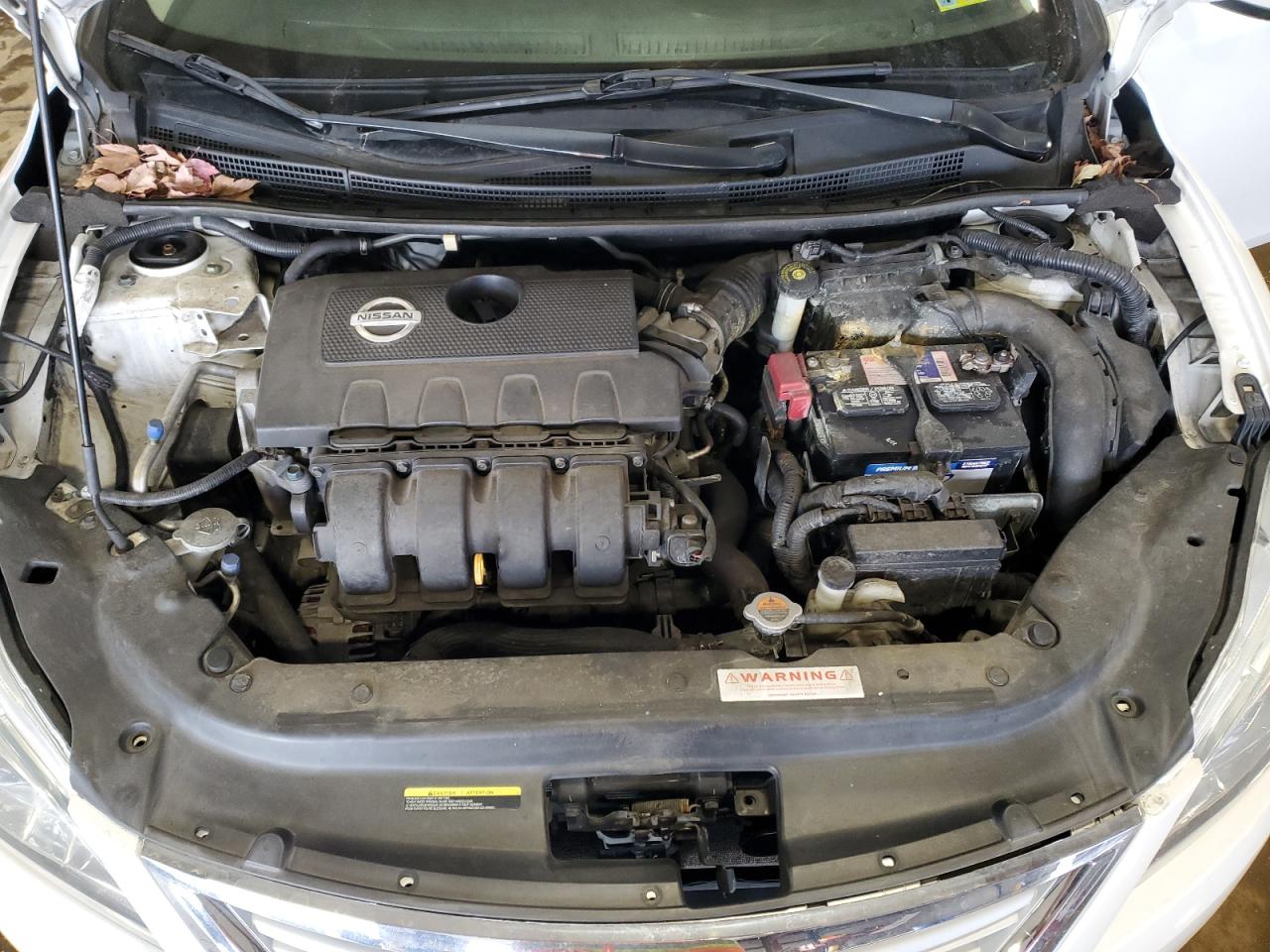 2015 Nissan Sentra VIN 3N1AB7AP4FY242858 Copart auction photo, rear end damage thumbnail 11