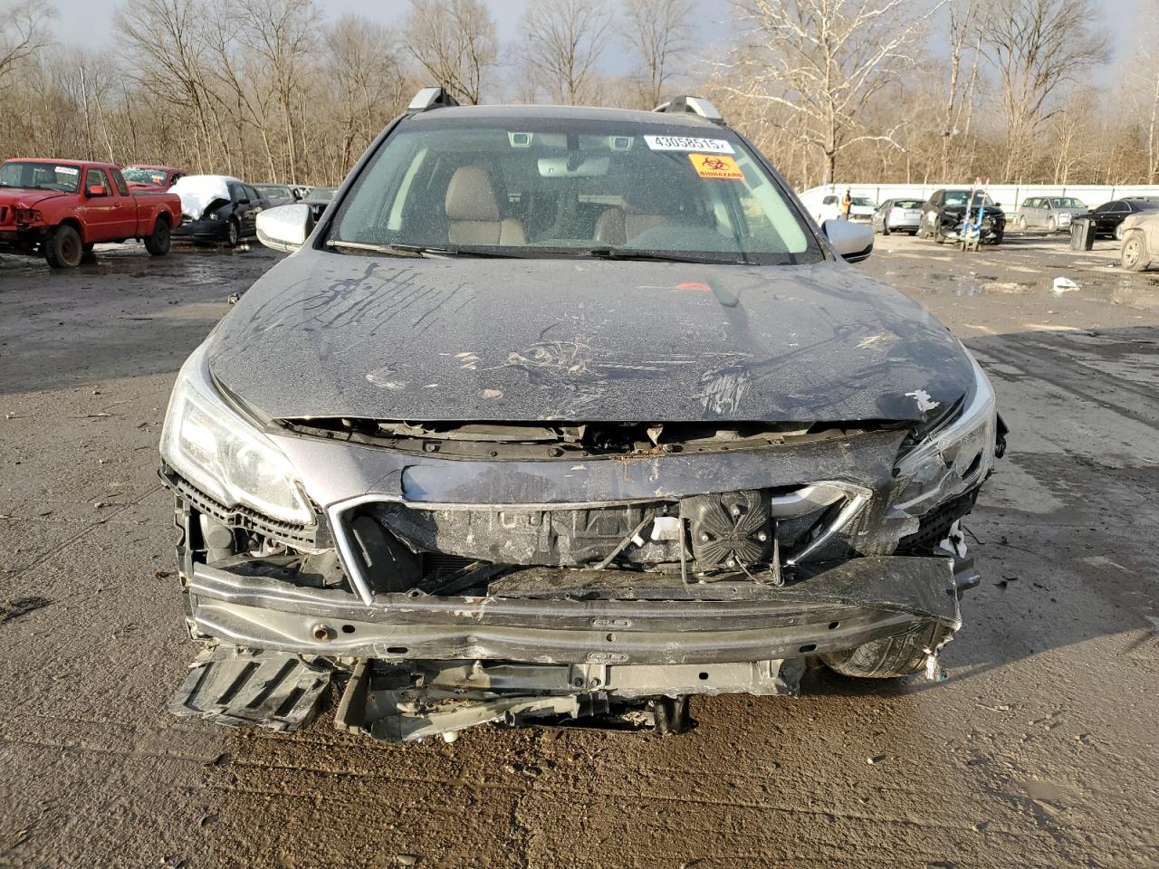 2020 Subaru Outback VIN 4S4BTGPD3L3204310 Copart auction photo, front end damage thumbnail 5