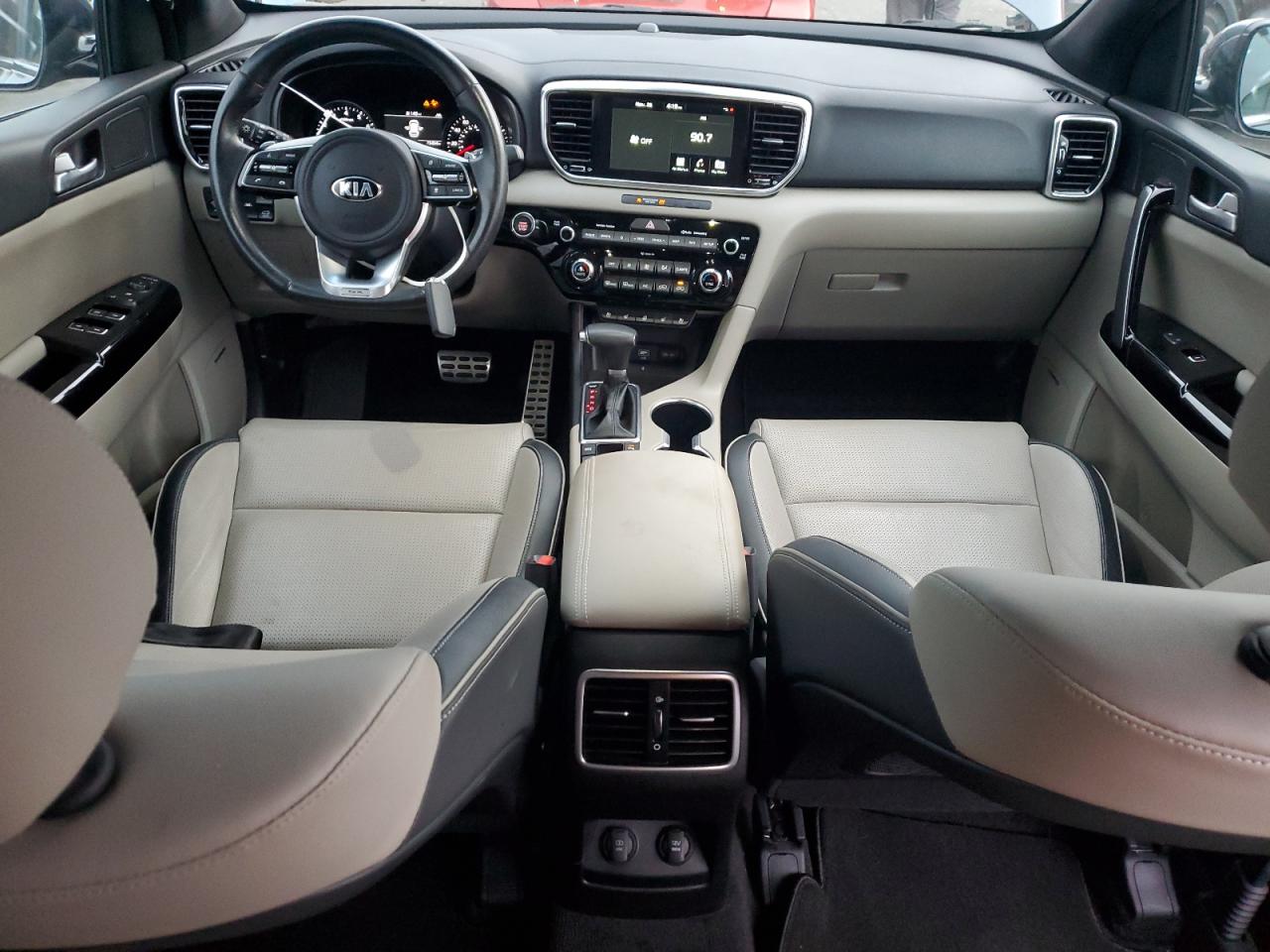 2022 KIA Sportage VIN KNDPRCA61N7954005 Copart auction photo, all over damage thumbnail 8