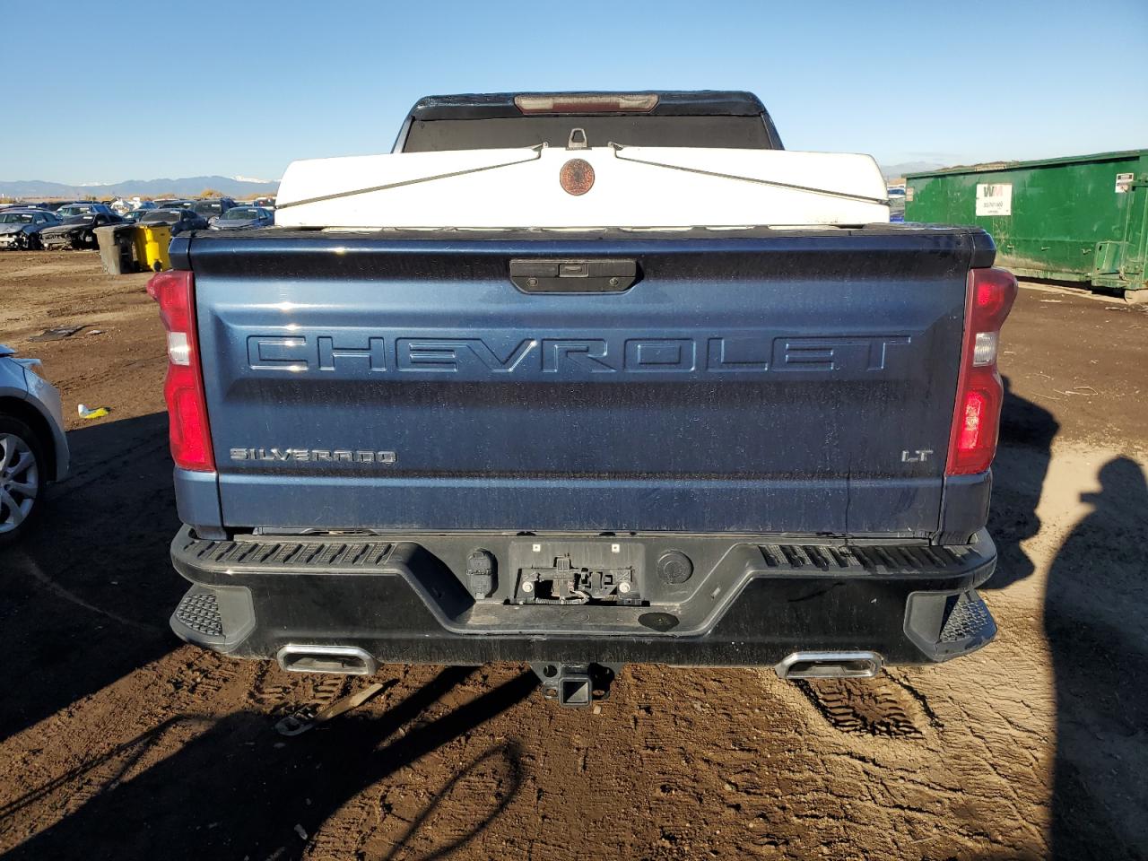 2021 Chevrolet Silverado VIN 1GCPYFED9MZ379023 Copart auction photo, burn damage thumbnail 6
