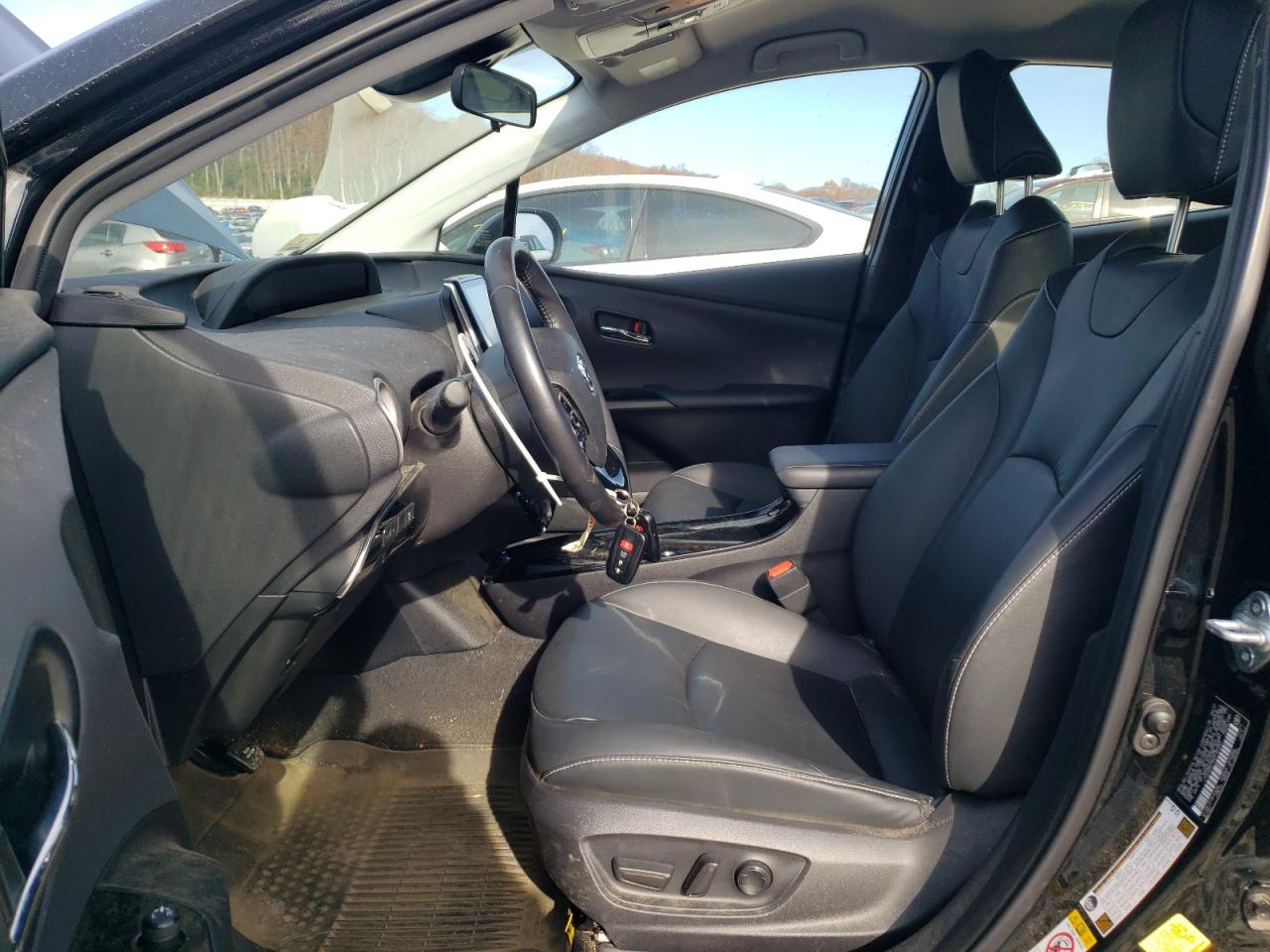 2021 Toyota Prius VIN JTDKAMFP4M3187250 Copart auction photo, front end damage thumbnail 7
