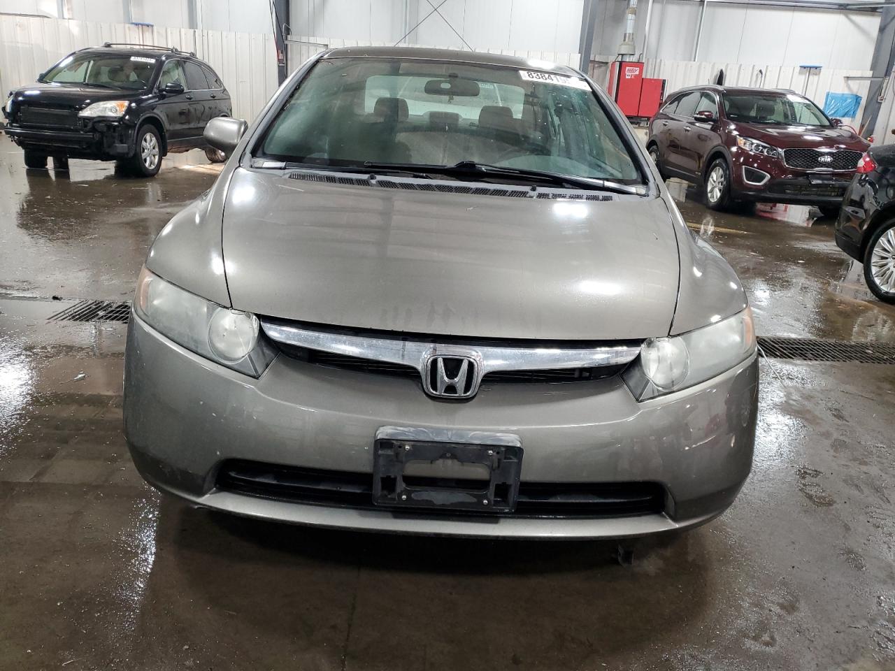 2008 Honda Civic VIN 1HGFA16538L071284 Copart auction photo, side damage thumbnail 5