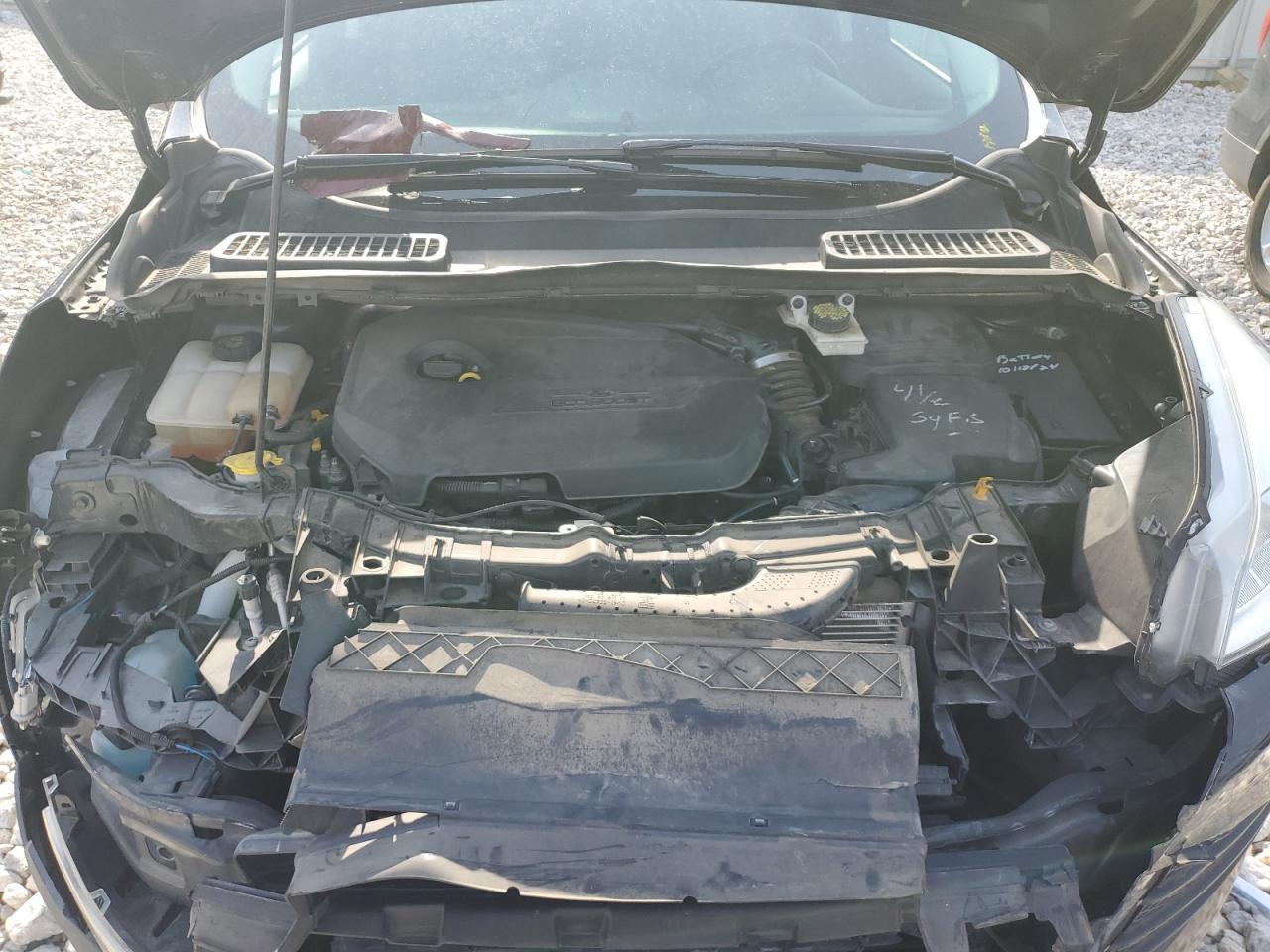 2014 Ford Escape VIN 1FMCU0GX1EUD64816 Copart auction photo, front end damage thumbnail 12