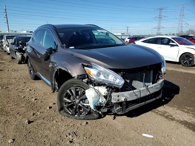 2017 Nissan Murano VIN 5N1AZ2MH4HN203795 Copart auction photo, front end / side damage thumbnail 10