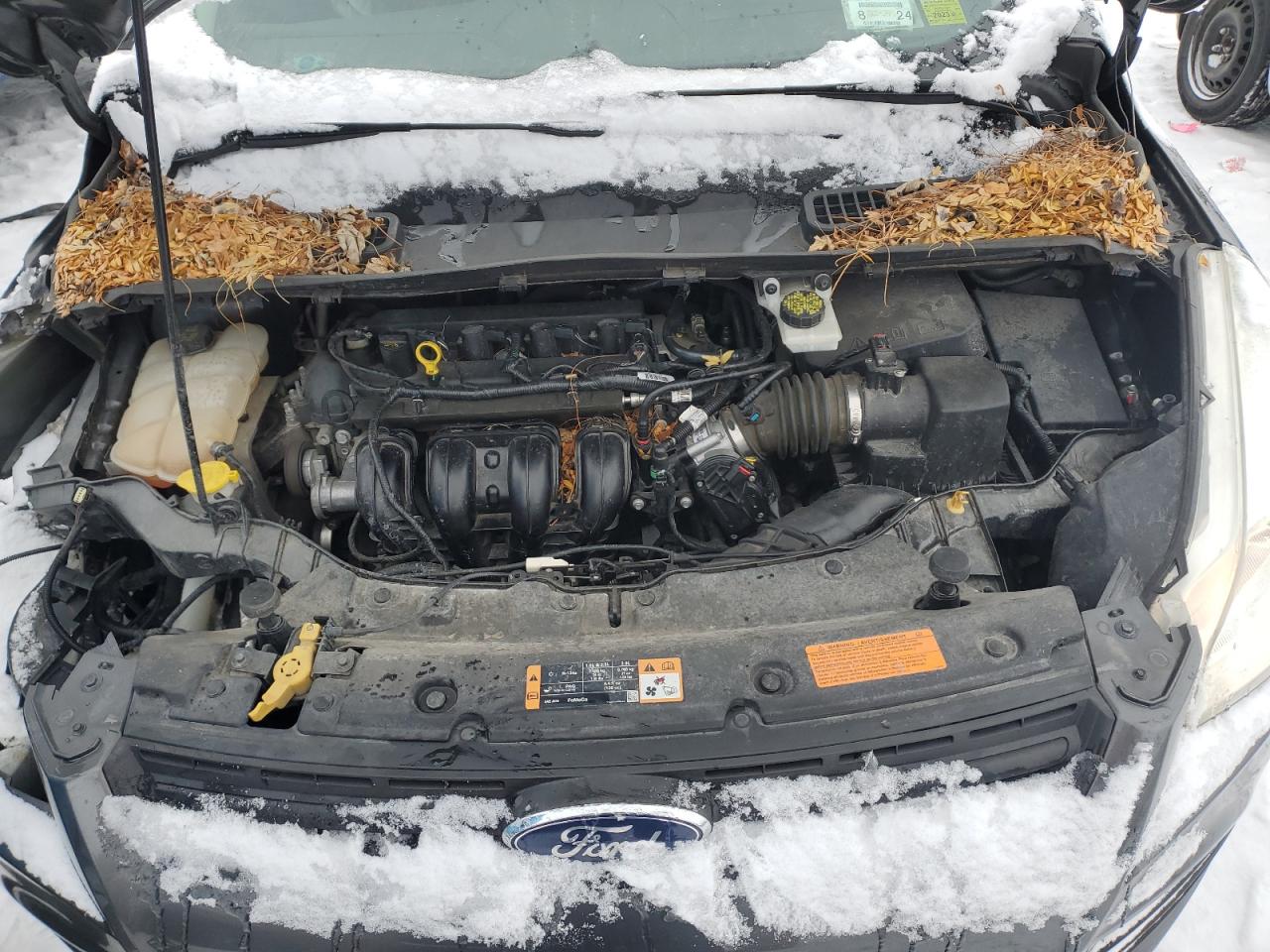 2016 Ford Escape VIN 1FMCU0F73GUA90202 Copart auction photo, front end / side damage thumbnail 12